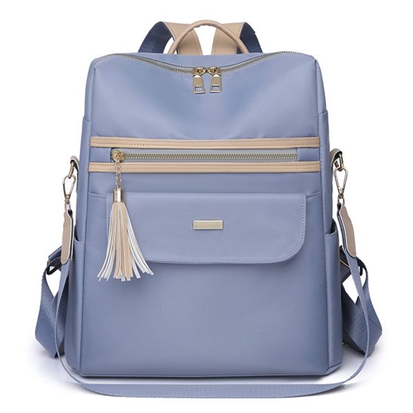 Women's Oxford Cloth Dual-use Casual Backpack