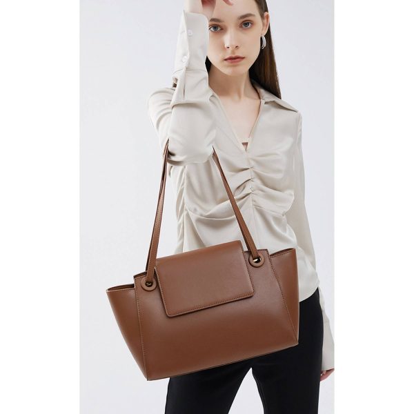 Genuine Leather large-capacity shoulder tote bag