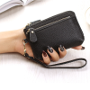 Leather Coin Purse W/ Wrist Strap