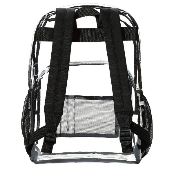 Large-capacity PVC Clear School Backpack
