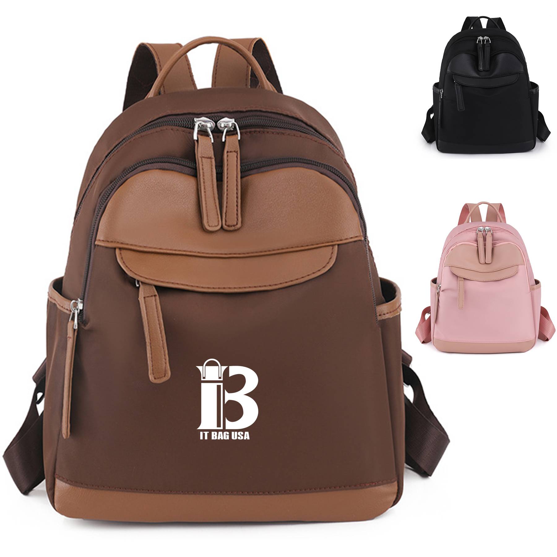 Ladies Nylon Travel Backpack Purse