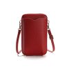 Pu Small Mobile Phone Crossbody Bag with Card Slots