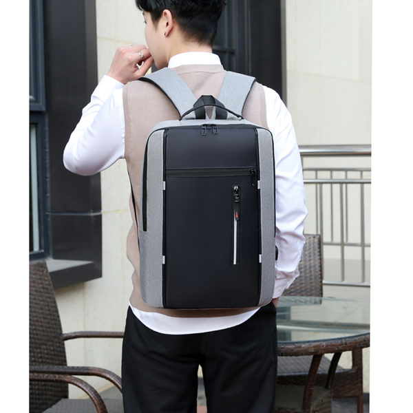 Large Backpack for Travel with USB Charging Port