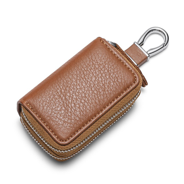 Genuine Leather Car Key Chain Keychain Holder