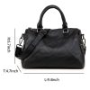 Genuine Leather Satchel Tote Bag for Women
