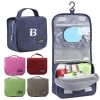 Polyester Waterproof Hanging Toiletry Bags