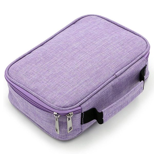 Nylon Multi-Layer Pencil Case Storage Bag