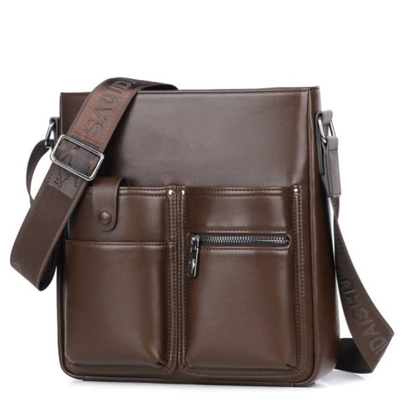 PU Leather Outdoors Crossbody Bag For Man