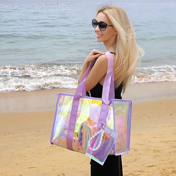 PVC women's handbag