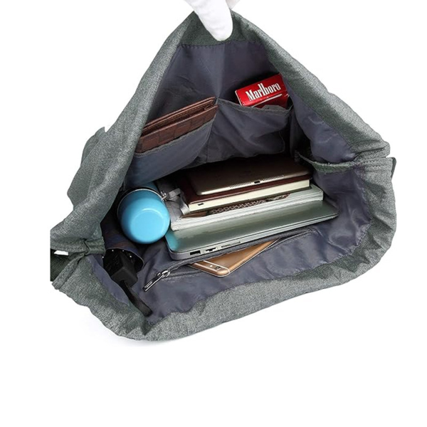 Oxford Drawstring Sports Backpack