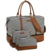 3in1 Polyester Travel Duffle Bag Set with Shoe Compartment