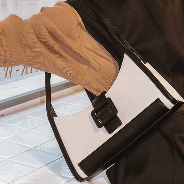 PU Leather Shoulder Tote Bag for Women