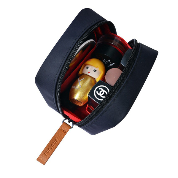 Waterproof Portable Mini Cosmetic Bag Pouch with Zipper