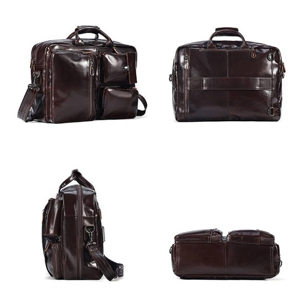 Vintage 17 Inch Laptop Crossbody Shoulder Bag