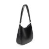 Simple Genuine Leather Cowhide Shoulder Tote Bag