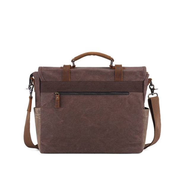 PU Leather Travel Messenger Crossbody Bag