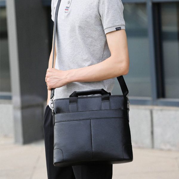 PU Crossbody Business Briefcase Laptop Bag