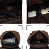 Large Vintage Canvas Backpack for Men