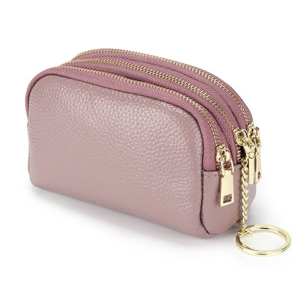 Genuine Leather Small multi-function key coin purse