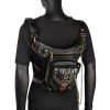 PU Leather Punk Retro Motorcycle Crossbody Bag
