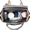 Oxford Large Capacity Folding Mommy Bag Backpack