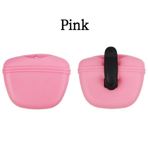 Silicone Dog Food Magnetic Training Belt Bag