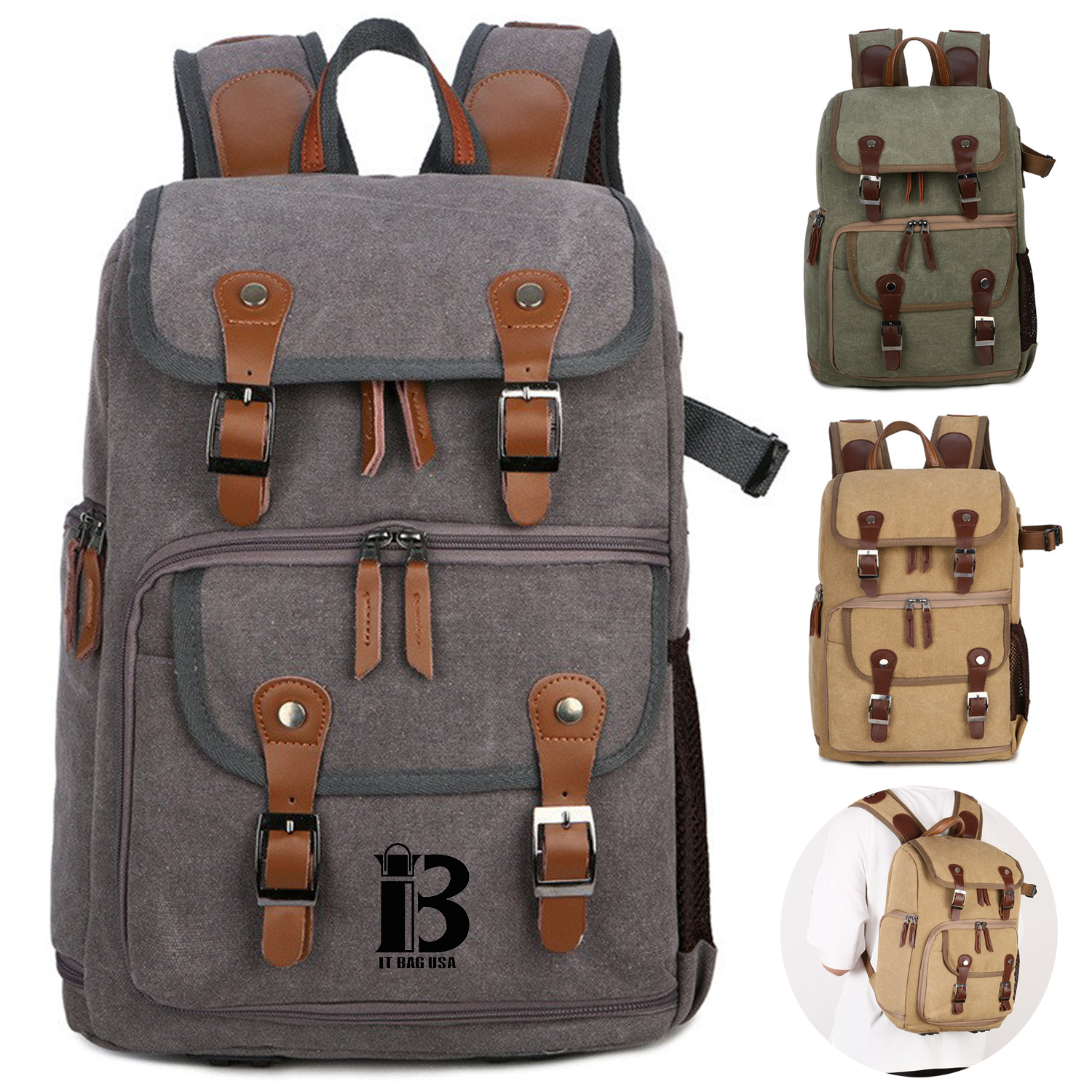 Camera Photographer Backpack for Hiking Traveling