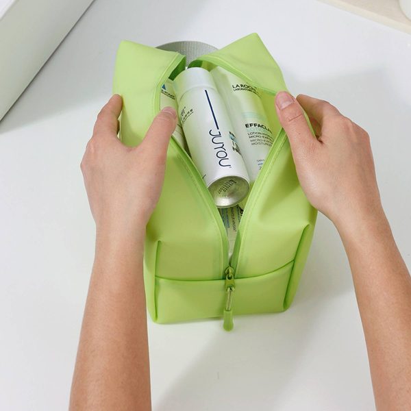 Pvc Zippered Toiletry Bag