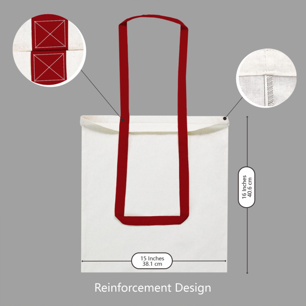 Lightweight Reusable Canvas Cotton Tote Bag