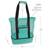 Outdoor Picnic One-Shoulder Camping Double-Decker Beach Bag
