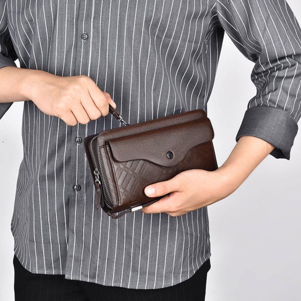 6c3931db-8b75-43a7-82df-c18006afb214_3.jpg PU Leather Zipper HandBag For Man