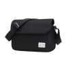 Nylon Messenger Crossbody Bag