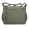 Nylon Multicolor High Capacity Crossbody Bag