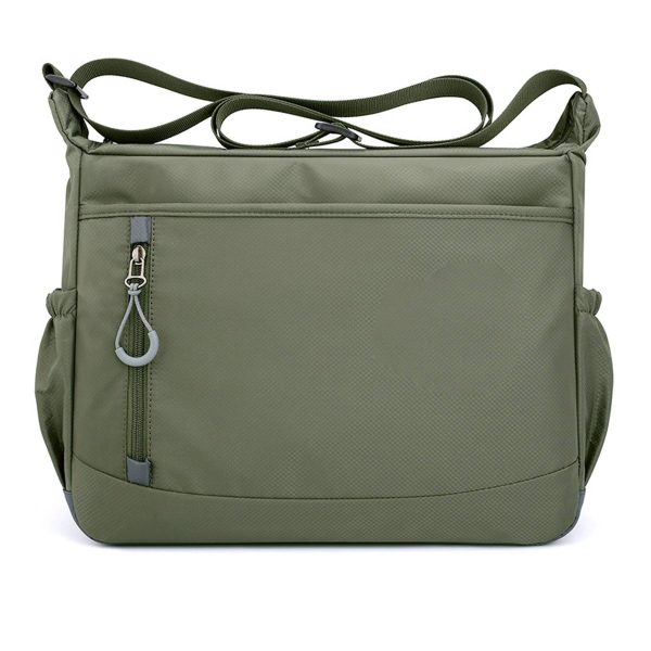 Nylon Multicolor High Capacity Crossbody Bag