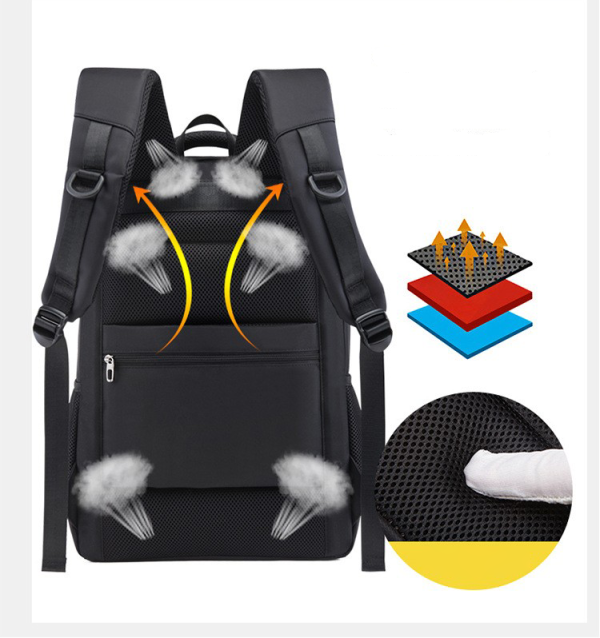 Slim Durable Canvas Laptop Backpack