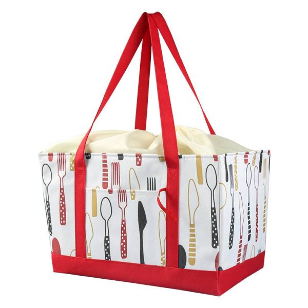 Large Capacity Portable Drawstring Cooler Insulated Bag