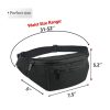 Polyester Crossbody Waist Bag
