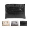 Large-capacity PU messenger bag
