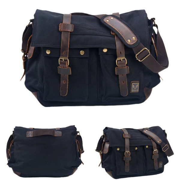 Canves High-capacity Messenger Bag for Men