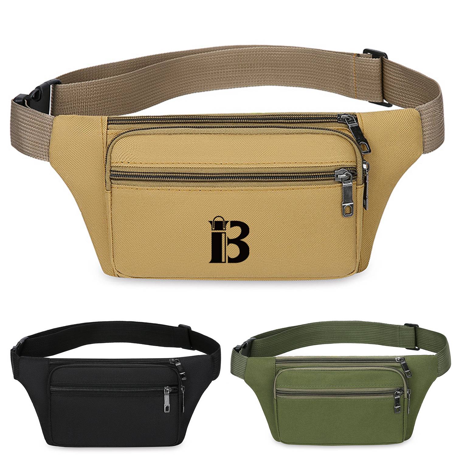 Oxford Cloth Waist Bag Fanny Pack