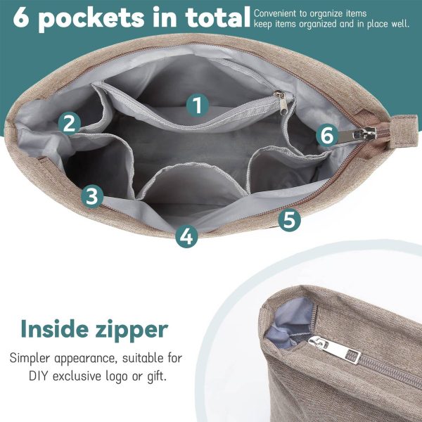 Oxford Large Water-resistant Travel Shaving Bag