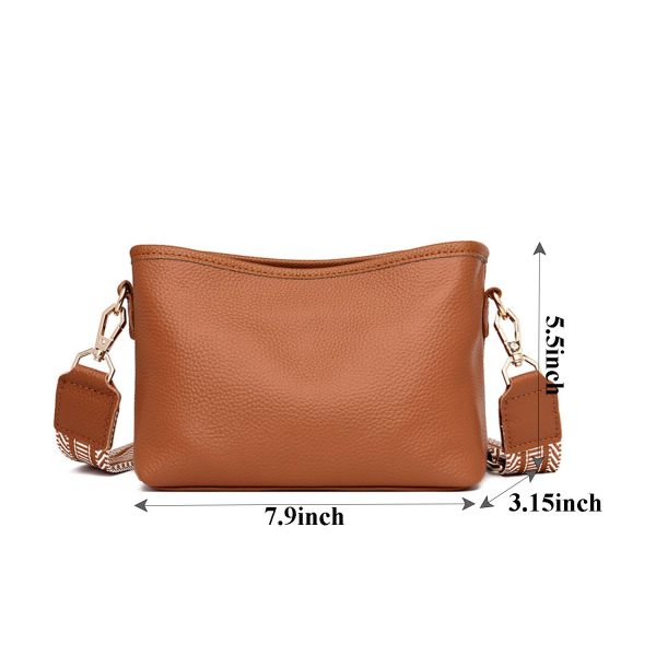 Leather Small Crossbody Bag for women