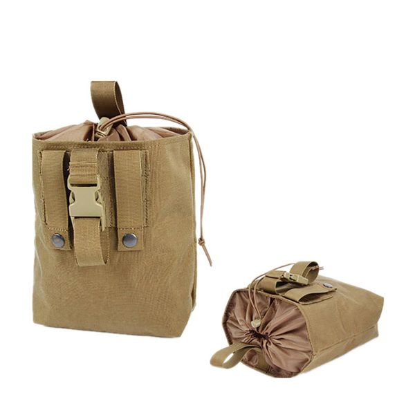 Outdoor tactical folding recycling bag