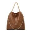 PU Chain minimalist cross-body Tote bag