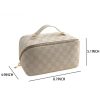 PU Leather Large Capacity Travel Cosmetic Bag for Women
