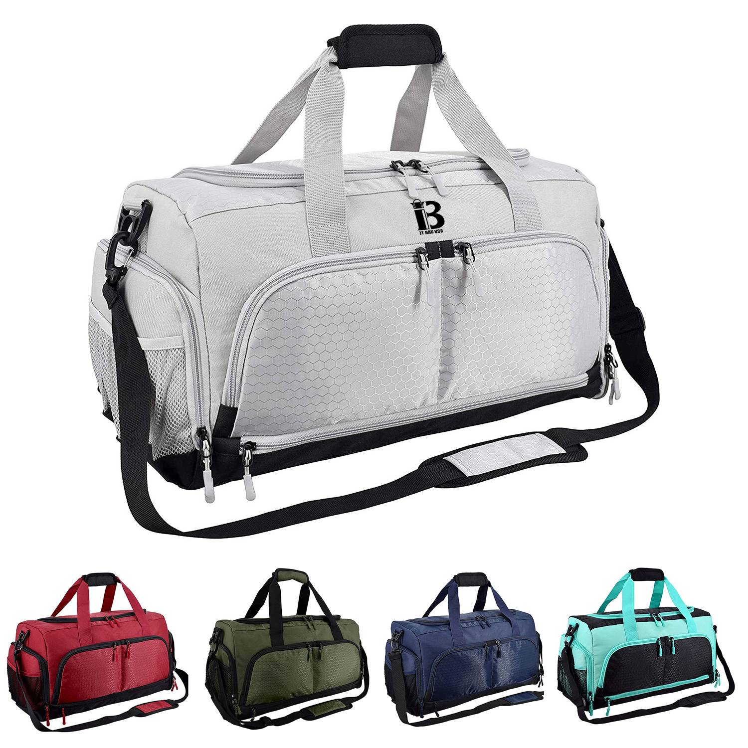 Spacious And Durable Sports Gym Duffel Bag