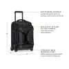 Nylon Travel bag with pull rod