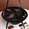 PU Leather Tote bag Retro shoulder handbag