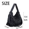 Genuine Leather Soft sheepskin panels handmade tote bag