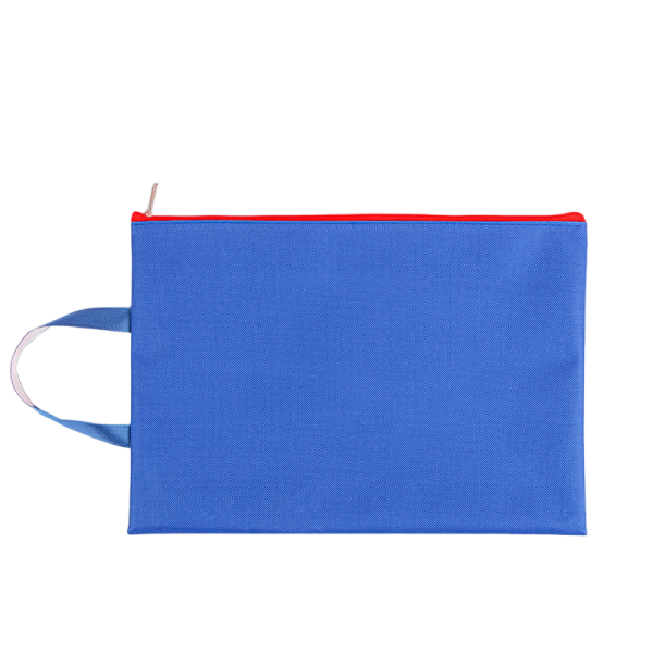 A4 Oxford Zipper File Pouch Bag